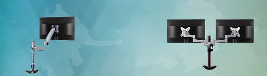 Computer Monitor Risers & Dual Monitor Desk Mounts | QualGear