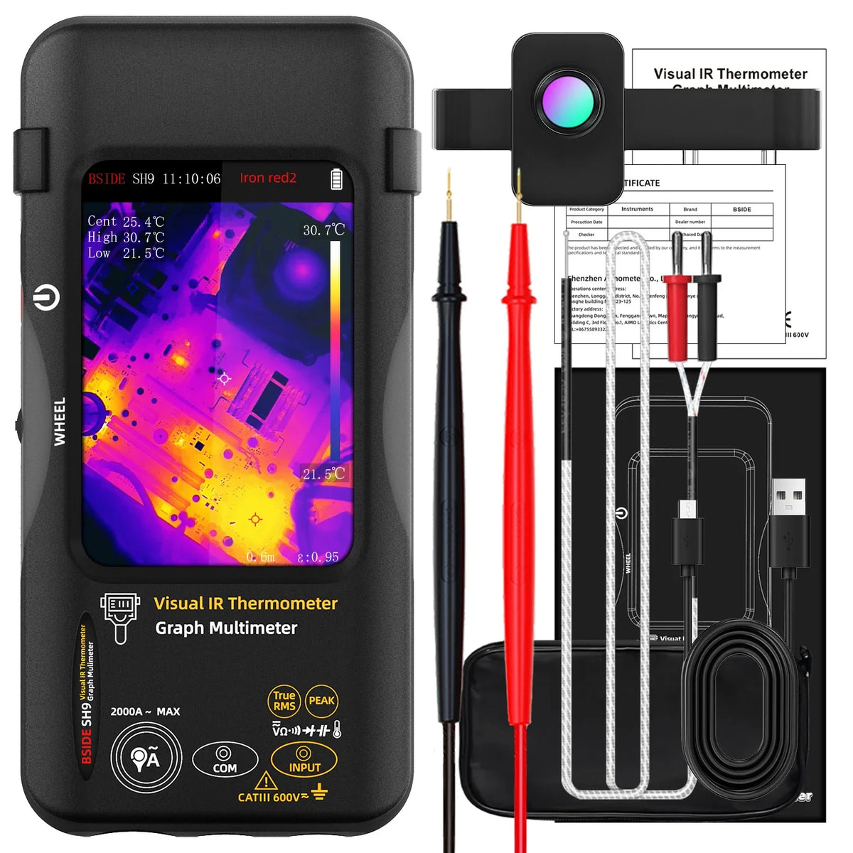 BSIDE SH9 Thermal Camera Industrial
