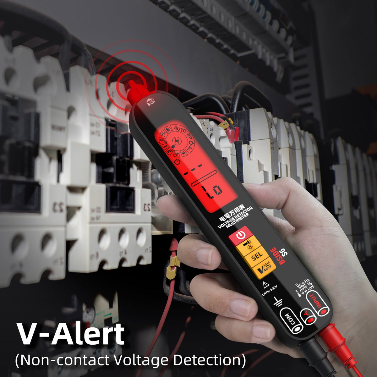 BSIDE S6 Smart Pen-Type Digital Multimeter Auto Range Tester