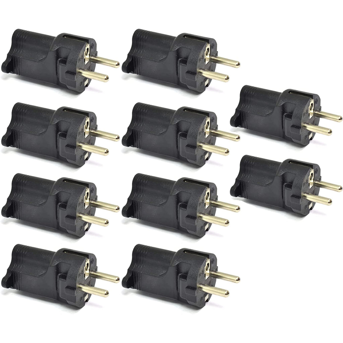 Europe (Schuko) Travel Adapter - Type E/F - Industrial Grade (IG-9)