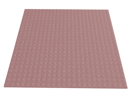 1 Inch Acoustic Foam Pyramid Style Panels - 13 Color Options