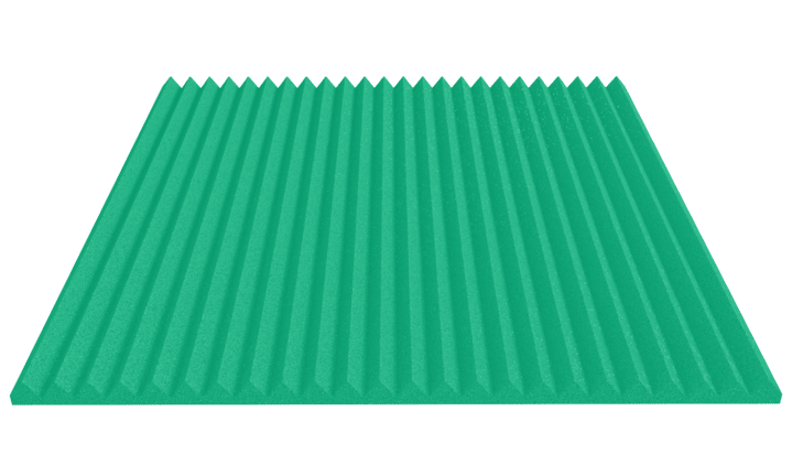 1 Inch Acoustic Foam Wedge Style Panels - 13 Color Options
