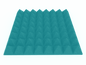 3 Inch Acoustic Foam Pyramid Style Panels - 13 Color Options