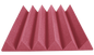 4 Inch Acoustic Foam Wedge Style Panels - 13 Color Options