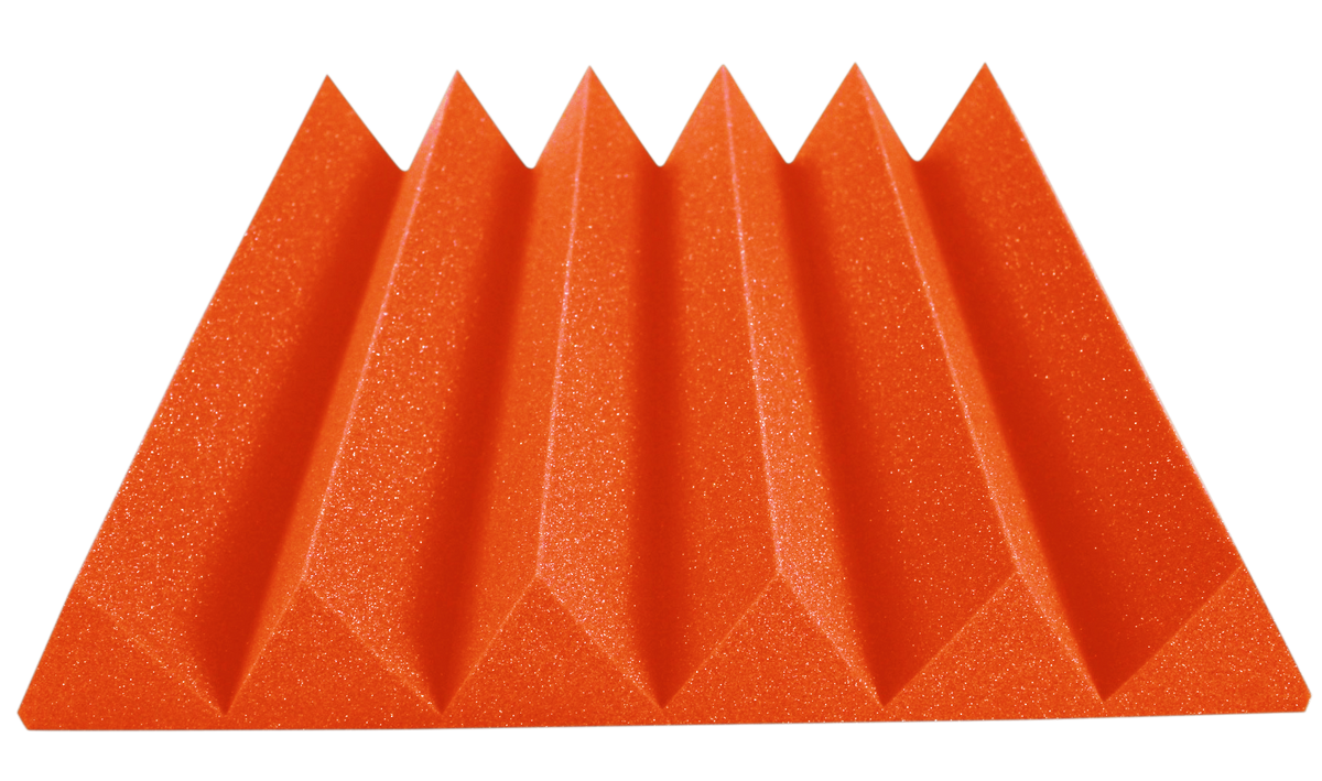 4 Inch Acoustic Foam Wedge Style Panels - 13 Color Options