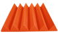 4 Inch Acoustic Foam Wedge Style Panels - 13 Color Options