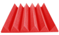 4 Inch Acoustic Foam Wedge Style Panels - 13 Color Options