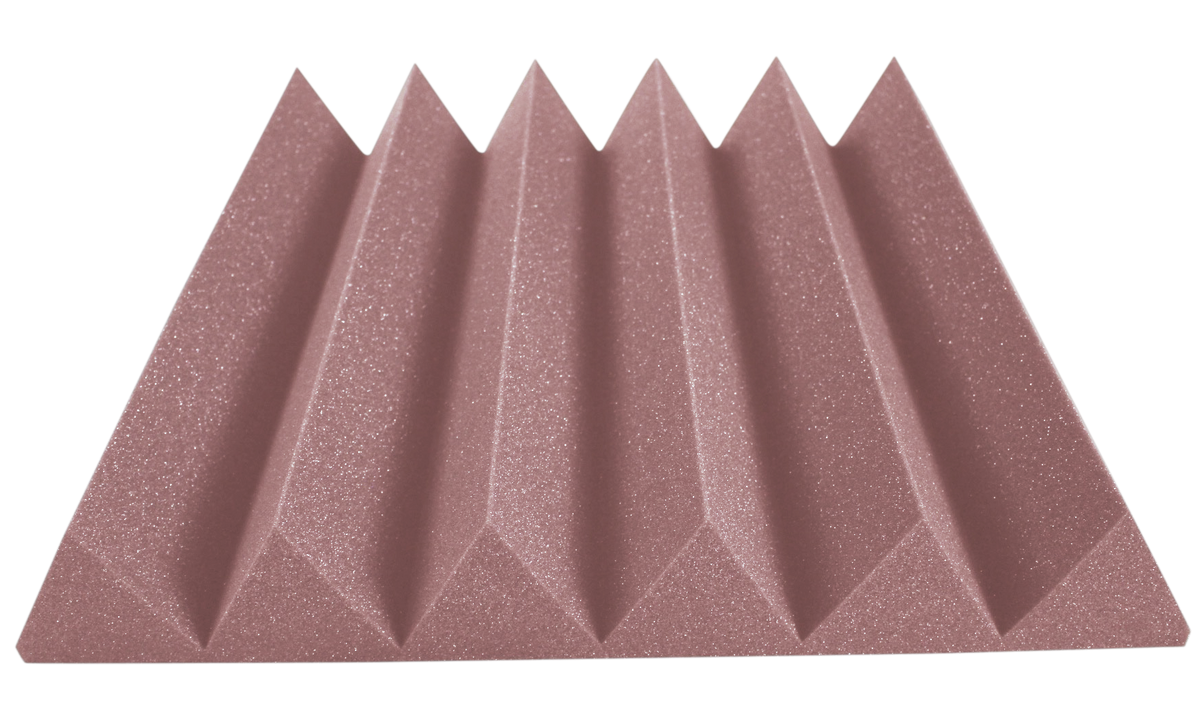 4 Inch Acoustic Foam Wedge Style Panels - 13 Color Options