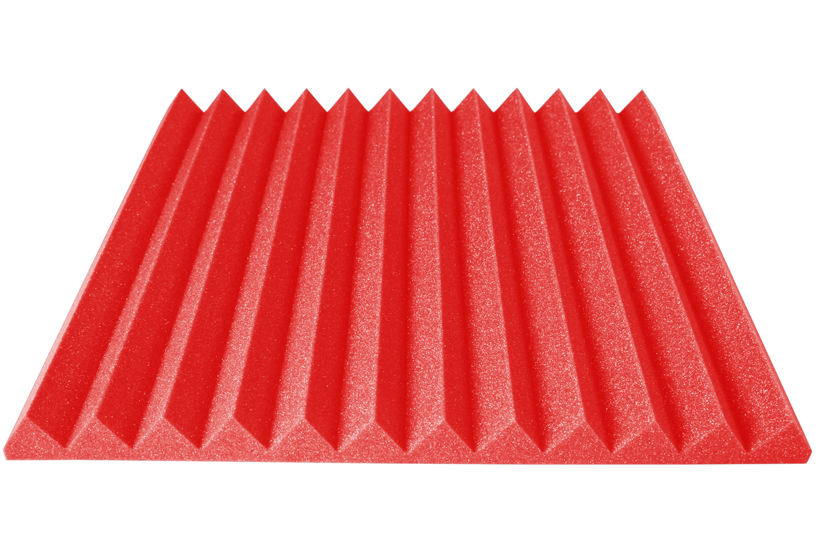 2 Inch Acoustic Foam Wedge Style Panels - 13 Color Options