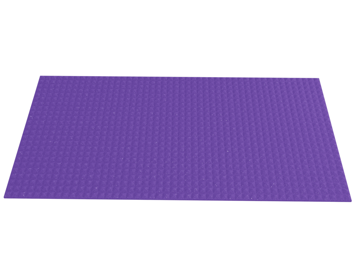 1 Inch Acoustic Foam Pyramid Style Panels - 13 Color Options
