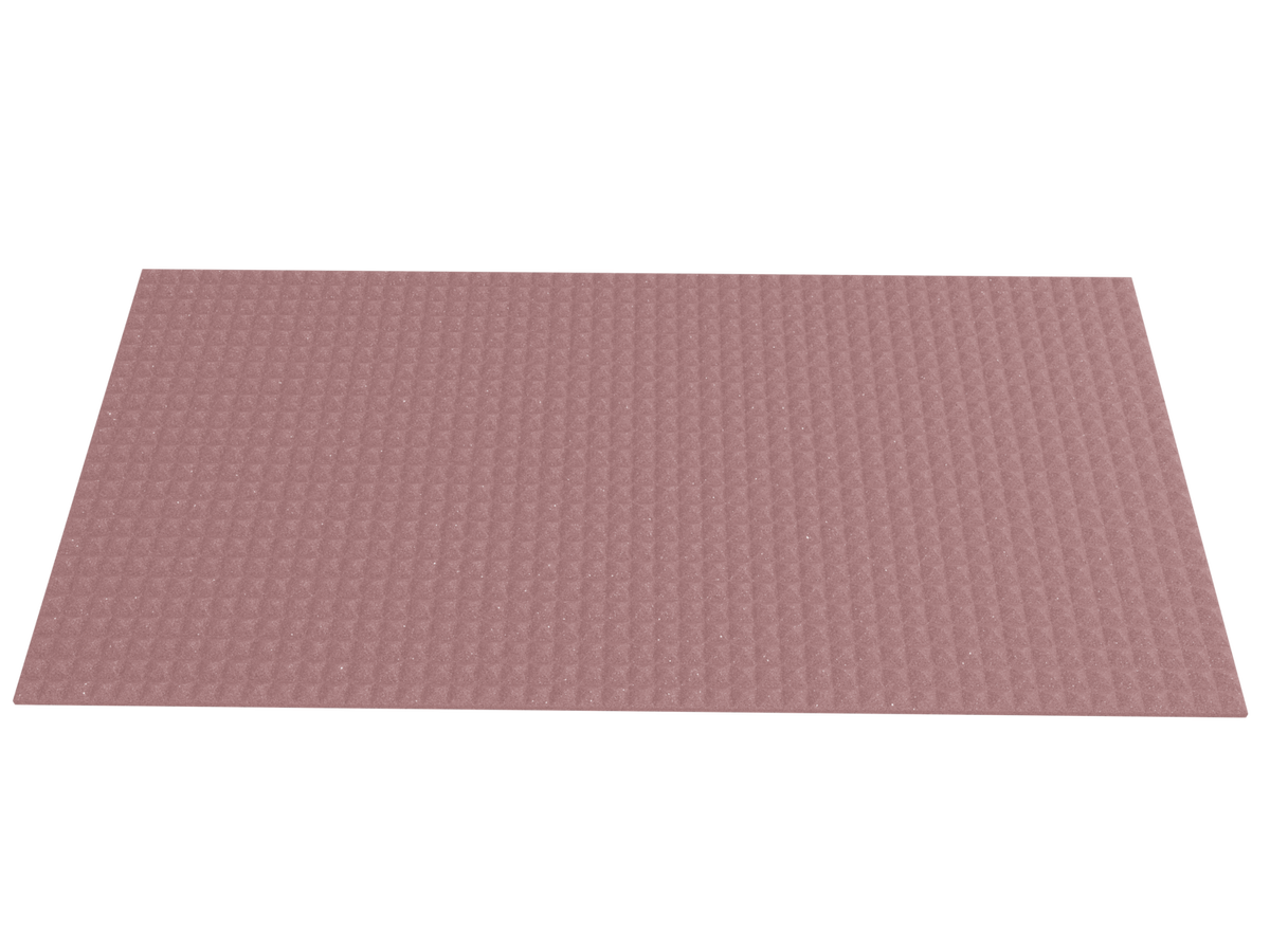 1 Inch Acoustic Foam Pyramid Style Panels - 13 Color Options