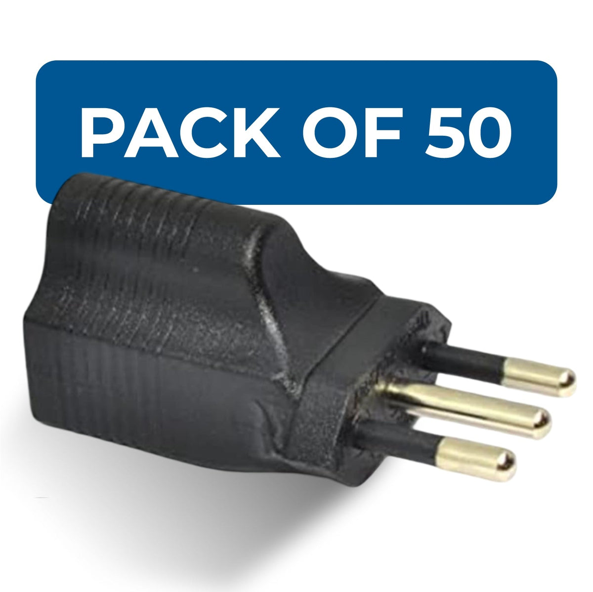 Italy Travel Adapter - Type L - Industrial Grade (IG-12A)