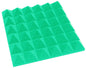 2 Inch Acoustic Foam Pyramid Style Panels - 13 Color Options