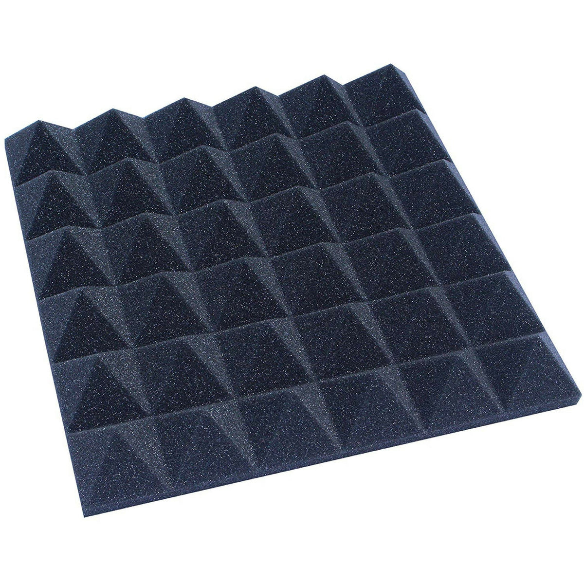 Easy Mount Acoustic Foam Kit - 12x12x2" Acoustic Foam Panels With Adhesive - Wedge Style - 4 Pack