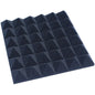 Easy Mount Acoustic Foam Kit - 12x12x2" Acoustic Foam Panels With Adhesive - Wedge Style - 4 Pack