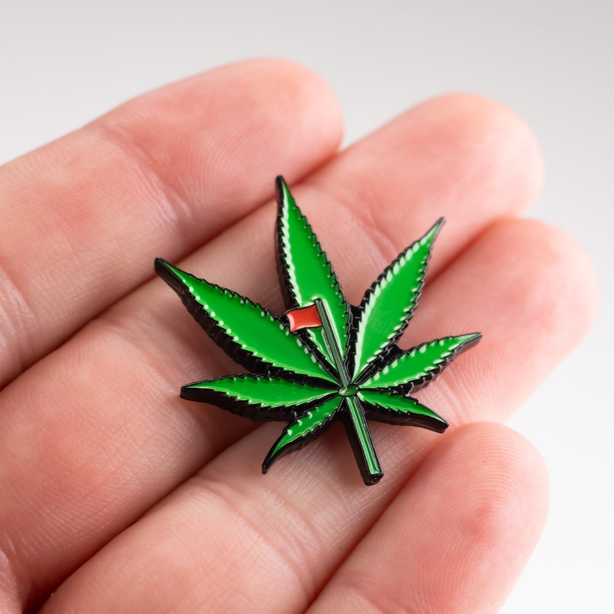 Pot Leaf Ball Marker