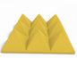 4 Inch Acoustic Foam Pyramid Style Panels - 13 Color Options