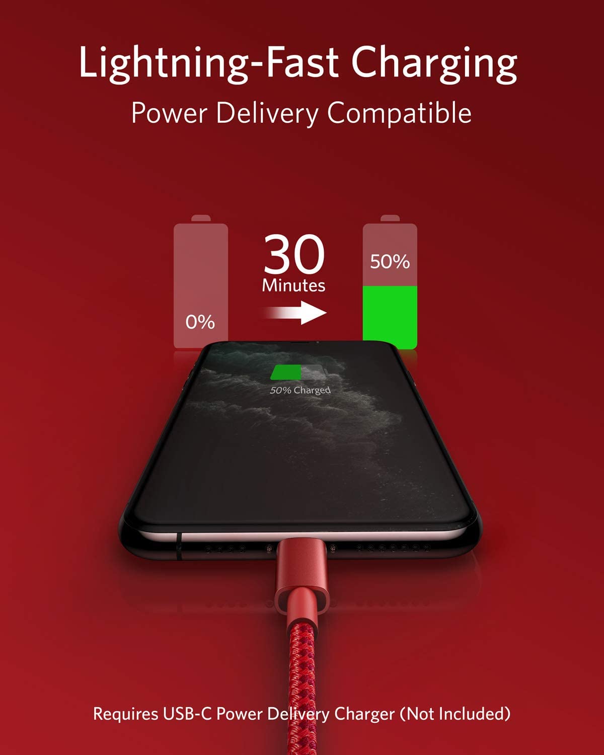 Anker <b>331</b> USB-C to Lightning Cable