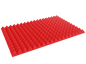 4 Inch Acoustic Foam Pyramid Style Panels - 13 Color Options