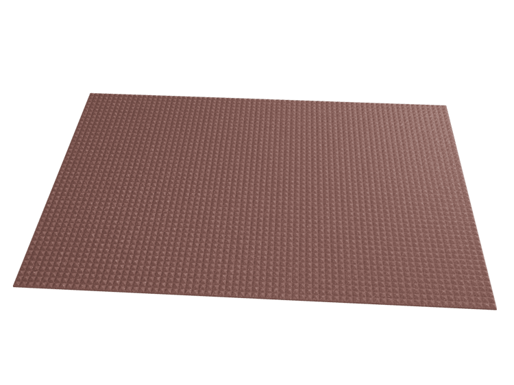 1 Inch Acoustic Foam Pyramid Style Panels - 13 Color Options