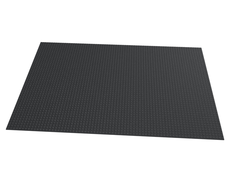 1 Inch Acoustic Foam Pyramid Style Panels - 13 Color Options