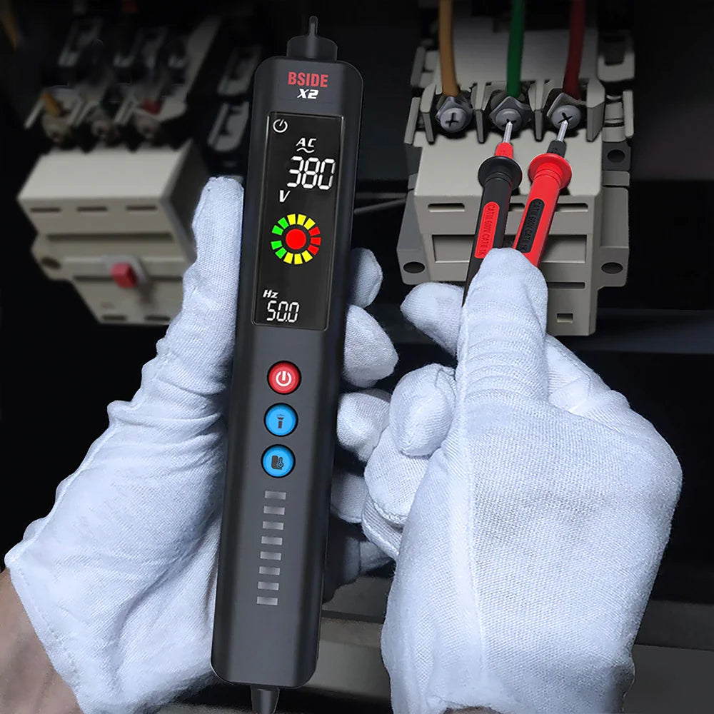 BSIDE X1 EBTN Voltage Tester with NCV & True RMS Display