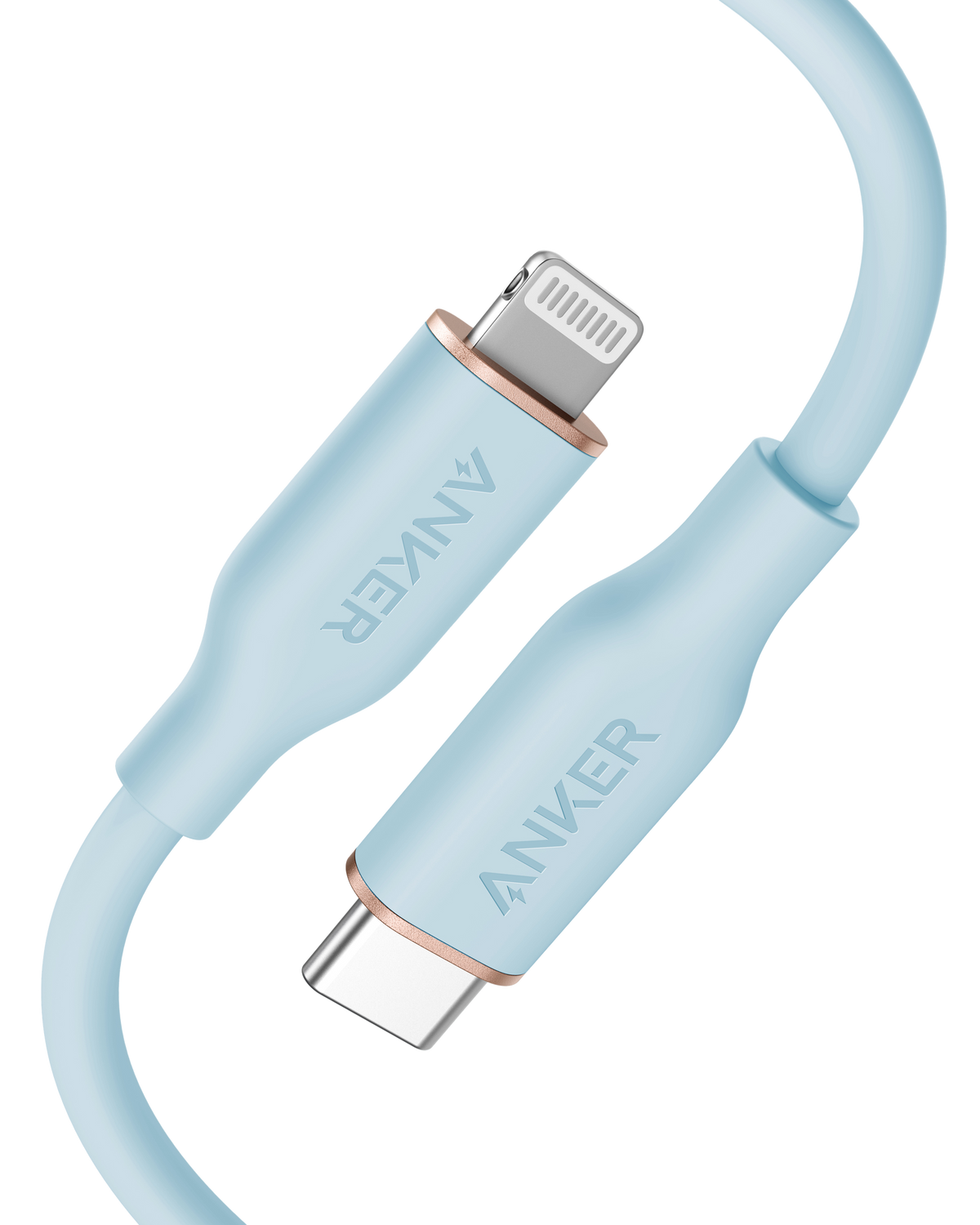 Anker <b>641</b> USB-C to Lightning Cable (Flow, Silicone)
