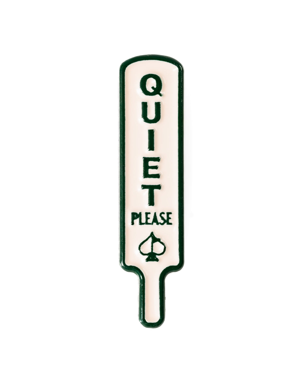 Quiet Please - Ball Marker