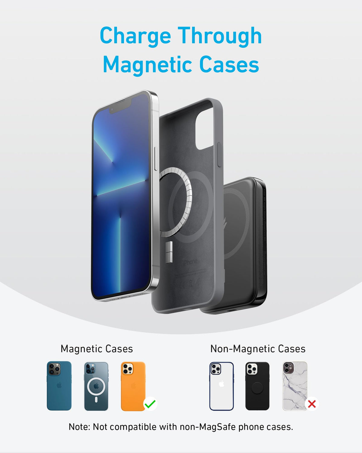 Anker <b>321</b> MagGo Battery (PowerCore Magnetic 5K)