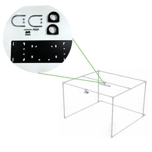 Universal Launch Monitor Enclosure Flush Mount