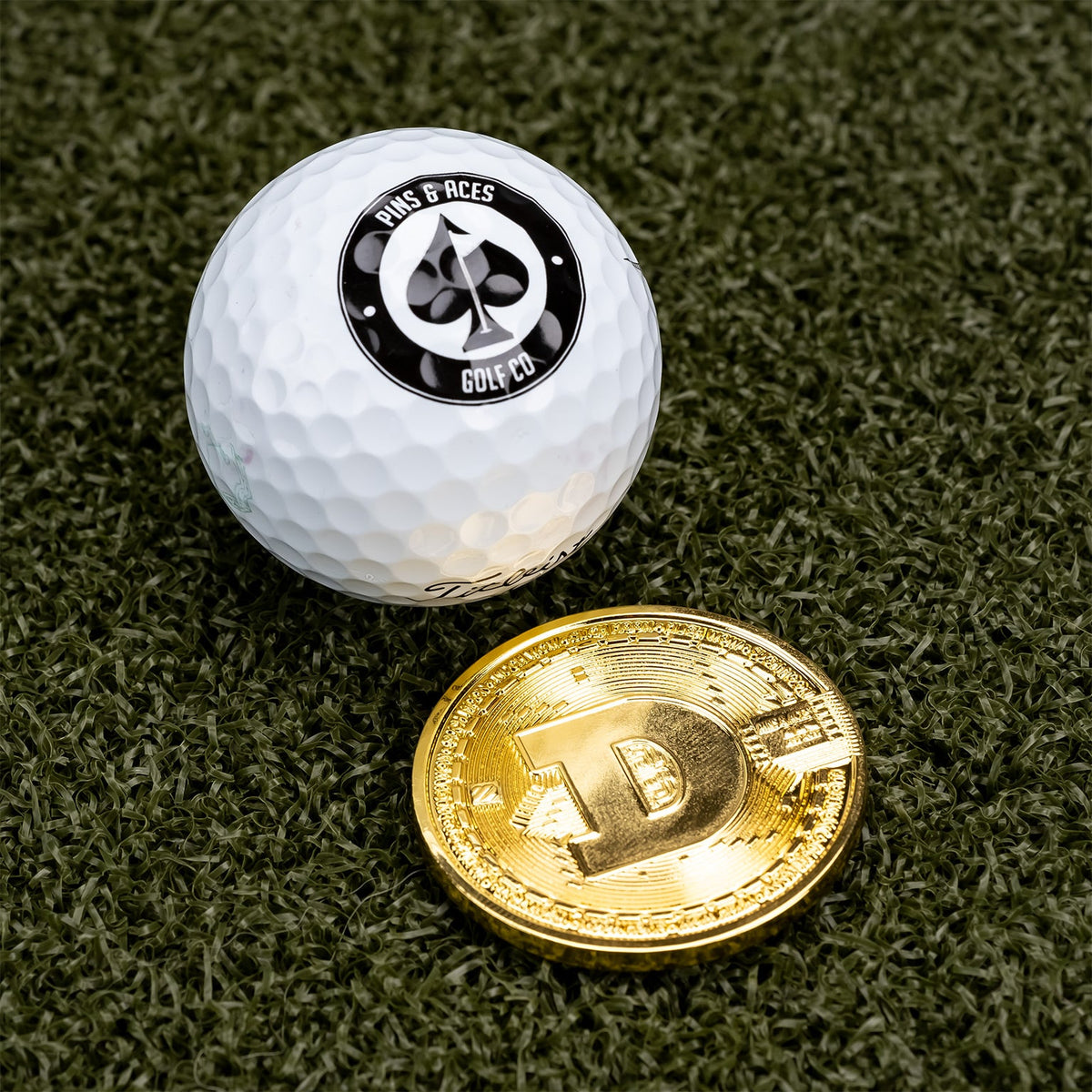 Dogecoin Ball Marker