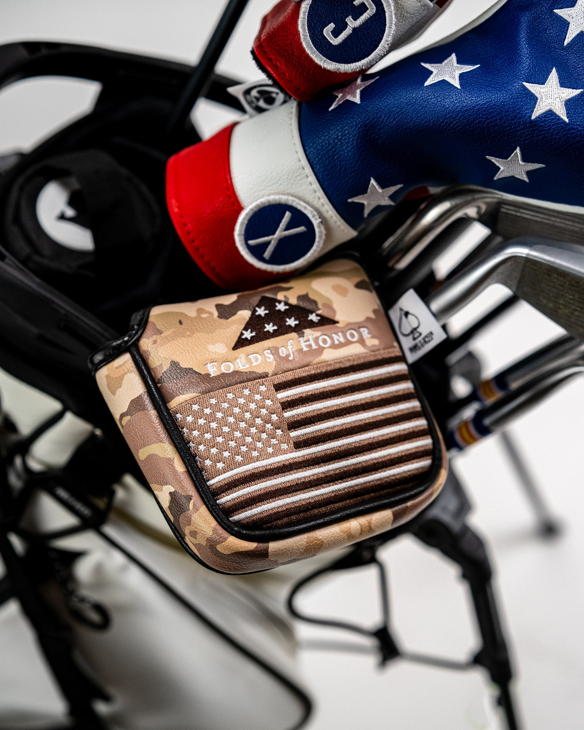 Folds of Honor 2.0 - Mallet Putter Cover