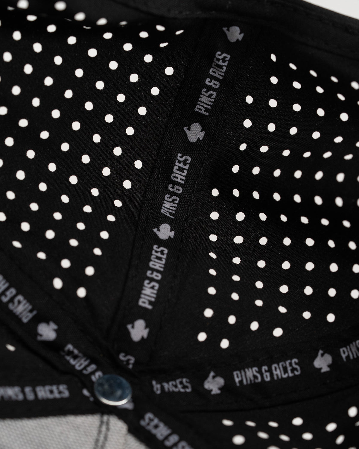 Thor's Hammer Black - Perforated Rope Hat