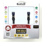 QualGear Cat 7 Ethernet cable retail box, 50 ft, black