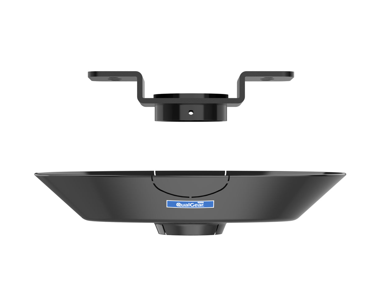 QualGear Pro-AV flat ceiling adapter black qg-pro-pm-ca-b.