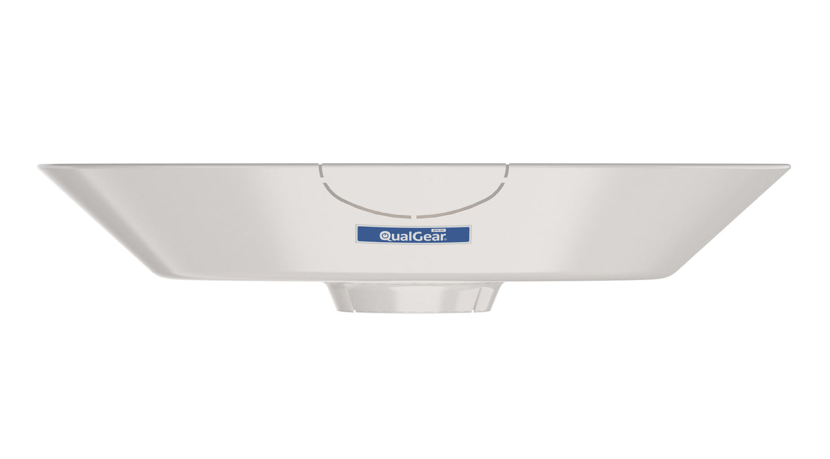 QualGear Pro-AV flat ceiling adapter white qg-pro-pm-ca-w.