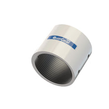 QualGear Pro-AV 1.5 in NPT pipe connector with or without cable opening.