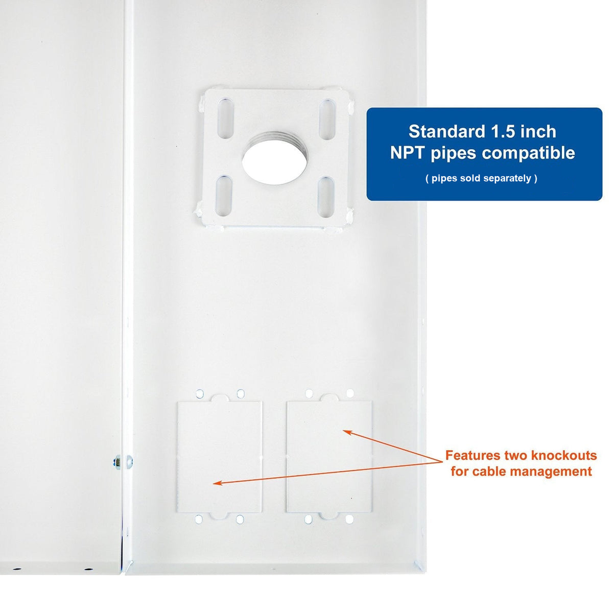 QualGear Pro-AV drop ceiling adapter 2'x2'.
