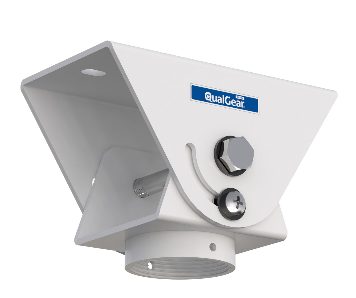 QualGear sloped ceiling adapter white qg-pro-pm-vca-w.