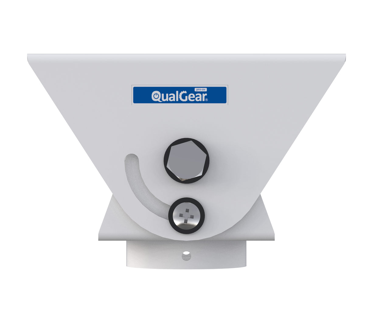 QualGear sloped ceiling adapter white qg-pro-pm-vca-w.