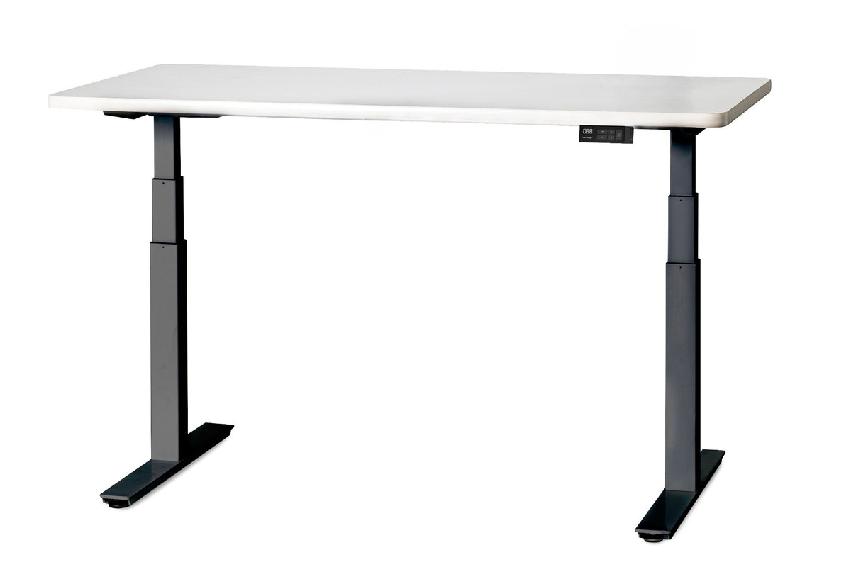 QualGear smart standing desk frame dual motor electric tabletop not included.