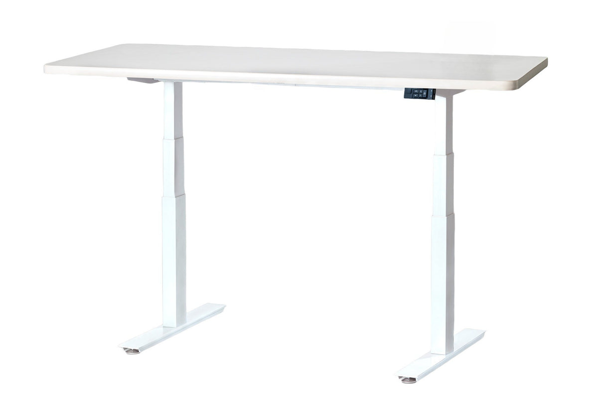 QualGear smart standing desk frame dual motor electric tabletop not included.
