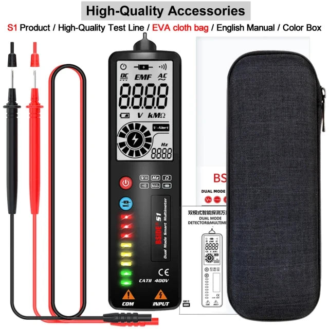 BSIDE S1/S1CL Smart Multimeter with NCV & Continuity Test