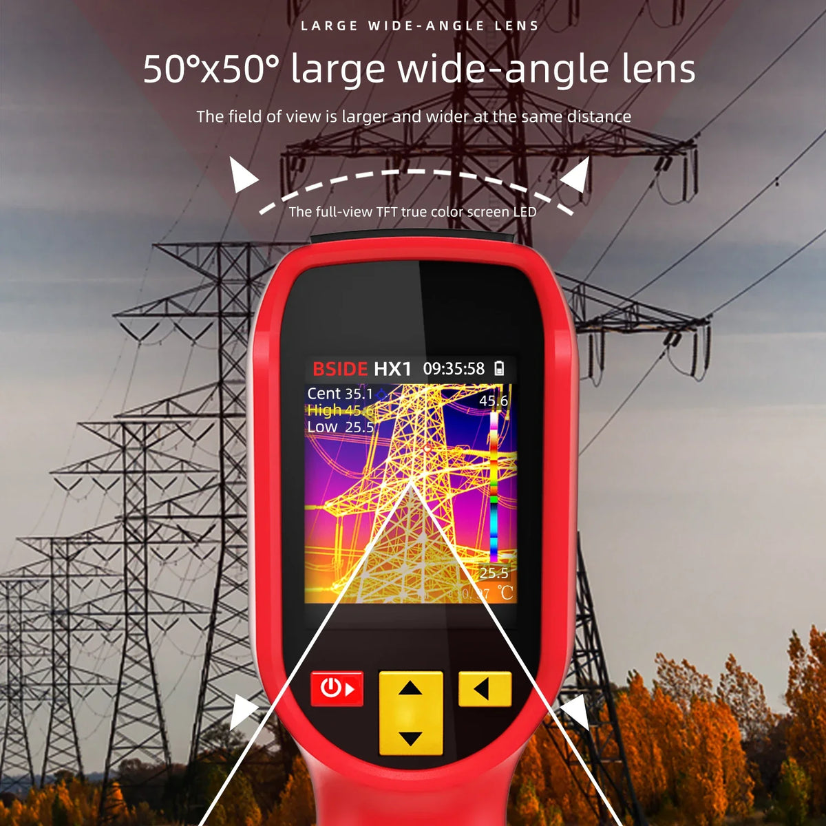 BSIDE HX1 Thermal Imaging Camera -20~550°C with PC Software