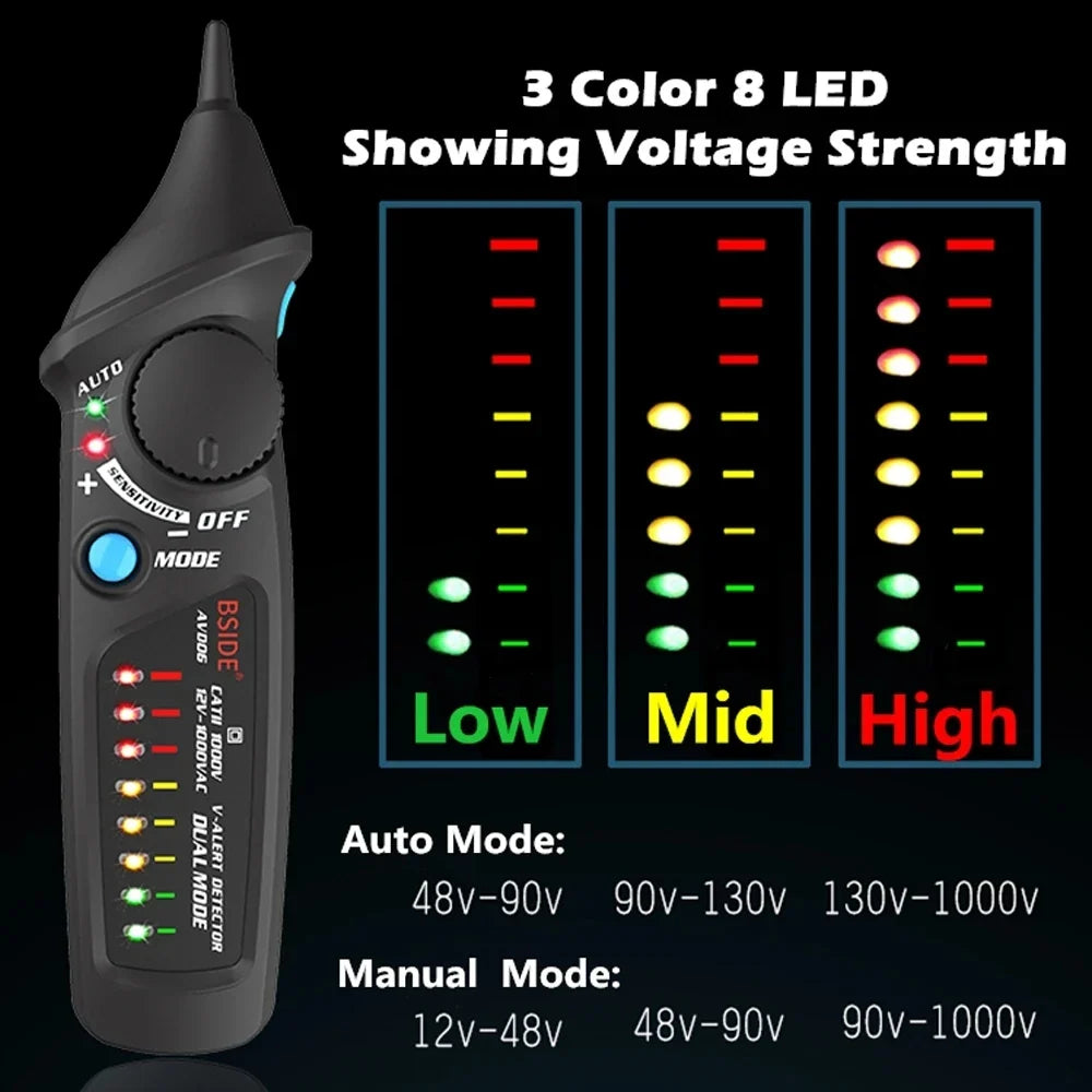 BSIDE AVD06 Smart Voltage Tester Pen with NCV & Breakpoint