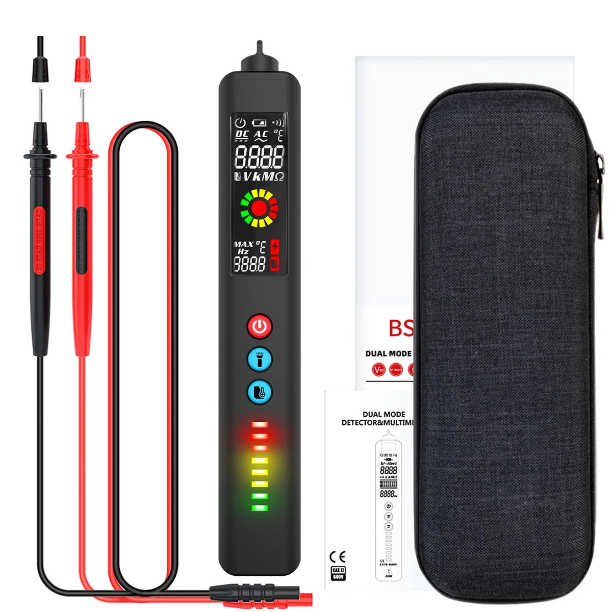 BSIDE X1 EBTN Voltage Tester with NCV & True RMS Display