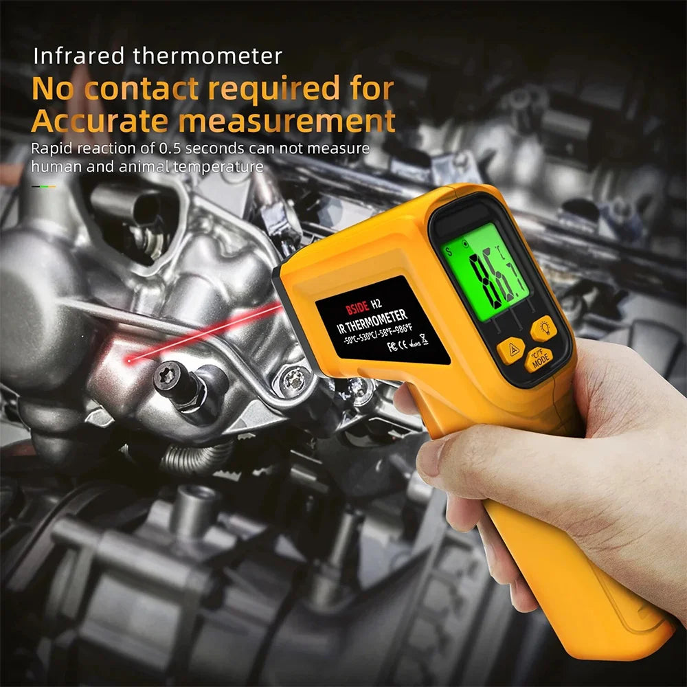 BSIDE H2 Infrared Thermometer -50~530°C with 12:1 Laser Ratio