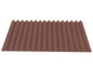 3 Inch Acoustic Foam Wedge Style Panels - 13 Color Options