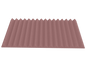 3 Inch Acoustic Foam Wedge Style Panels - 13 Color Options