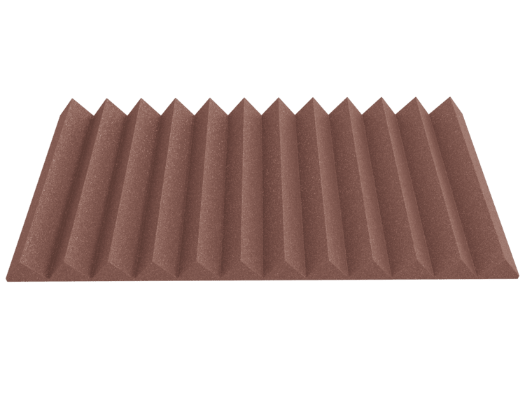 4 Inch Acoustic Foam Wedge Style Panels - 13 Color Options